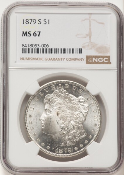 1879-S S$1 67 NGC