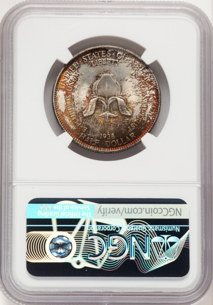 1938 50C New Rochelle, MS 68 NGC