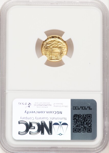 1922 G$1 Grant, No Star NGC Plus 67 NGC