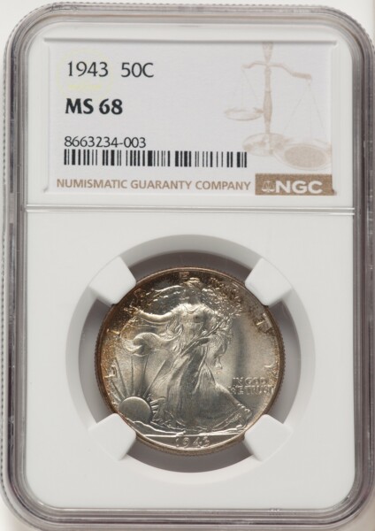 1943 50C 68 NGC