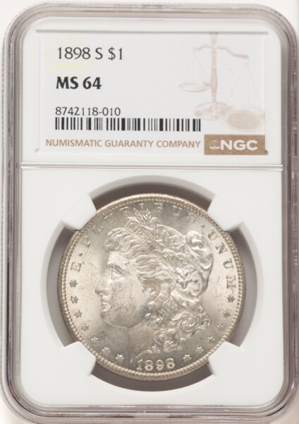 1898-S S$1 64 NGC