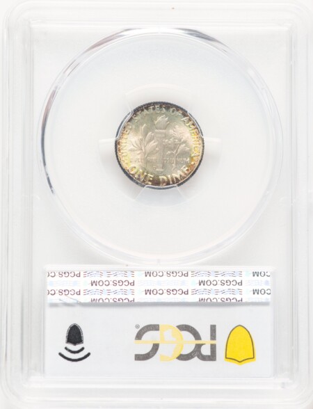 1948-D 10C, FB PCGS Secure 68 PCGS