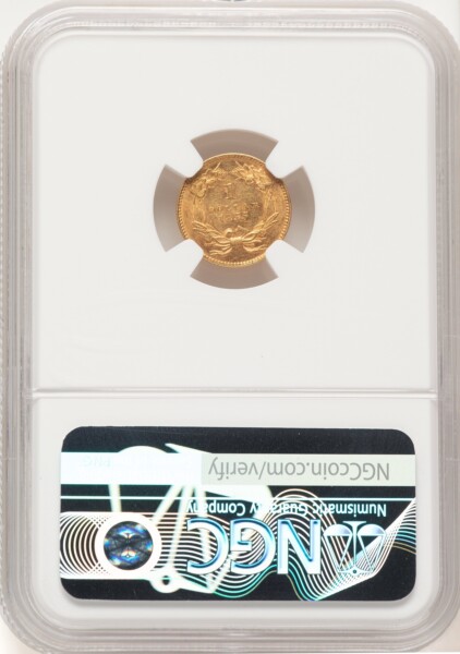 1855 G$1 Type Two, MS 62 NGC