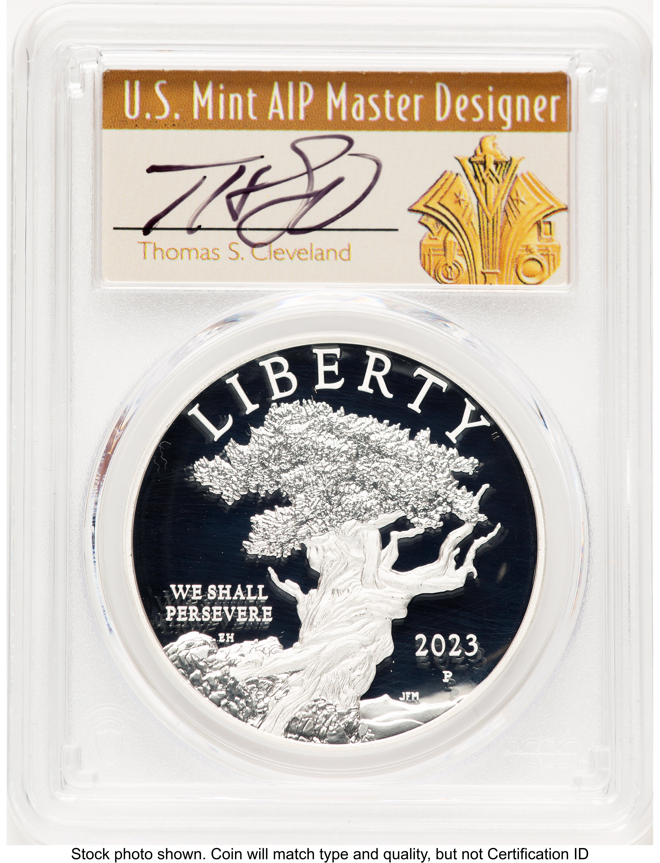 2023-P Silver American Liberty High Relief Medal AR Thomas Cleveland Art Deco 70 PCGS
