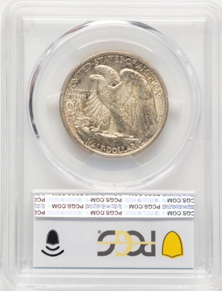 1916-D 50C, MS PCGS Secure 65 PCGS