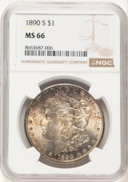 1890-S S$1 66 NGC