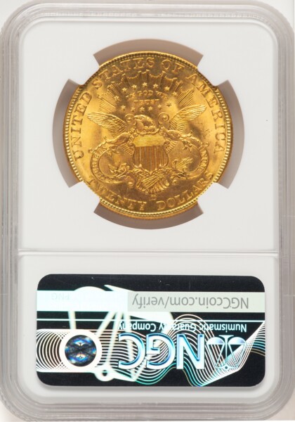 1907-D $20 NGC Plus Brown Label 65 NGC