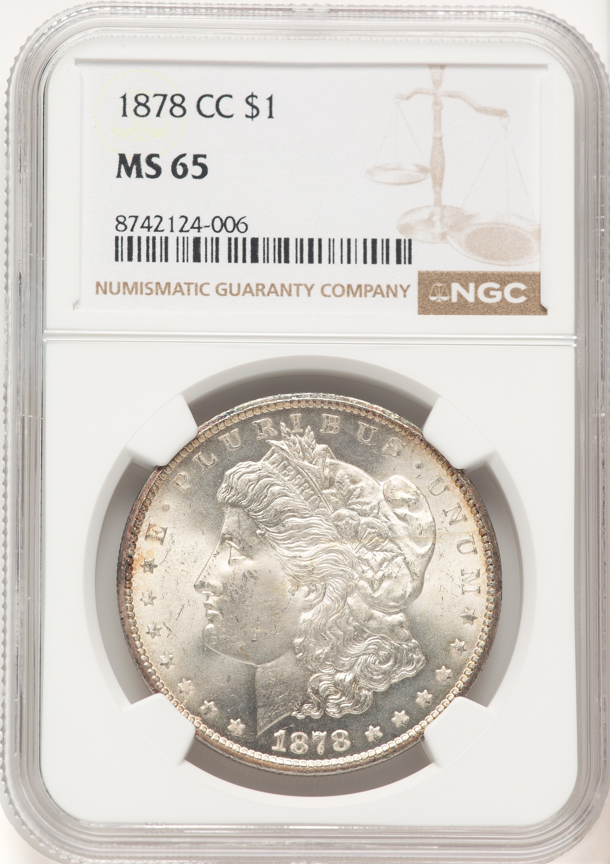 1878-CC S$1 65 NGC
