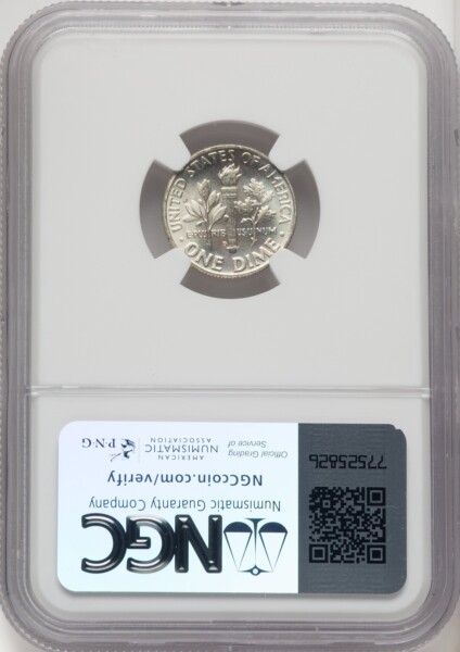 1964-D 10C 68 NGC