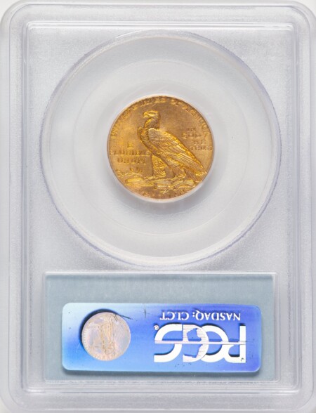 1908 $5 Indian, MS 65 PCGS