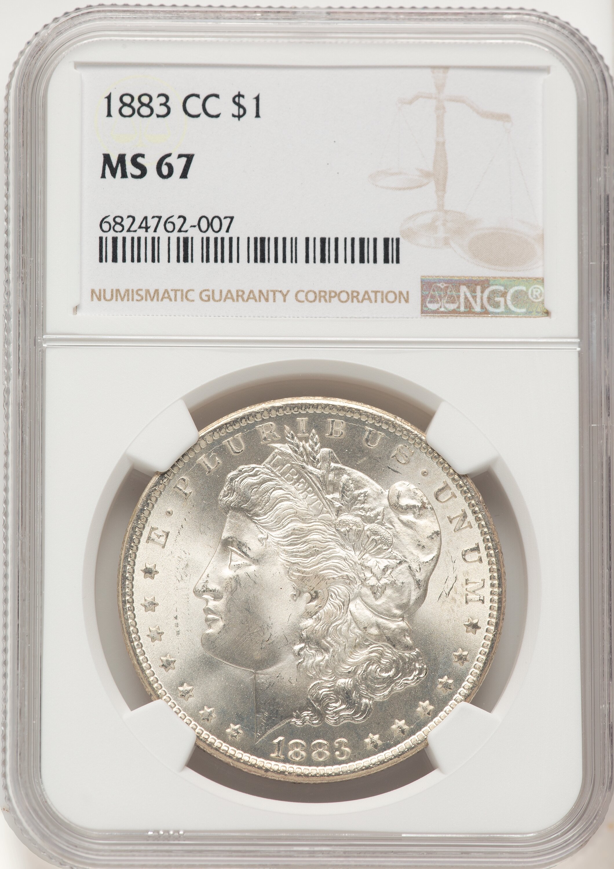 1883-CC S$1 67 NGC