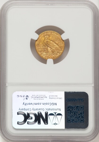 1911 $2 1/2 63 NGC