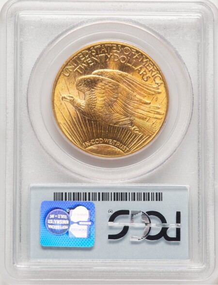 1914-S $20 CAC 63 PCGS
