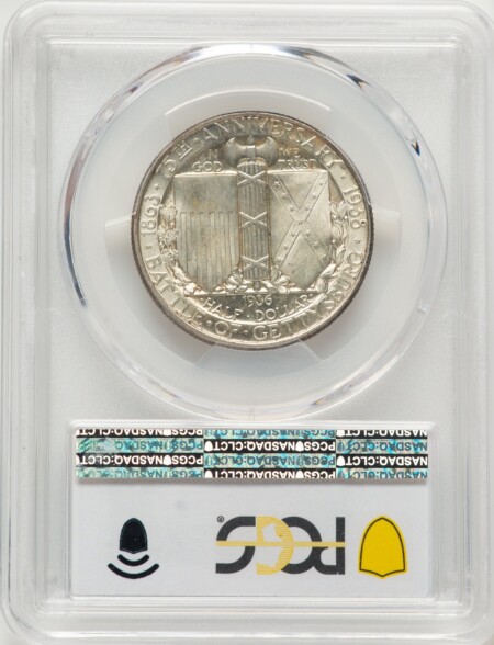 1936 50C Gettysburg, MS 66 PCGS