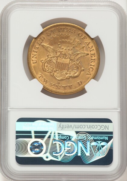 1864-S $20 55 NGC