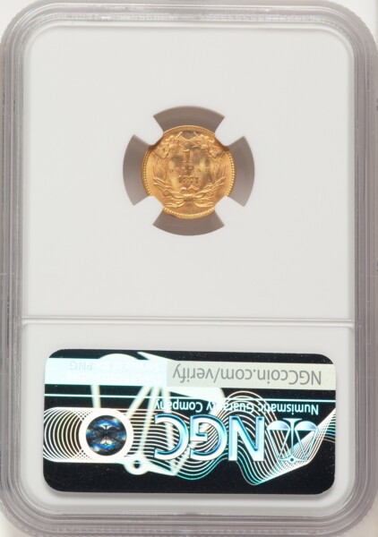 1874 G$1 67 NGC