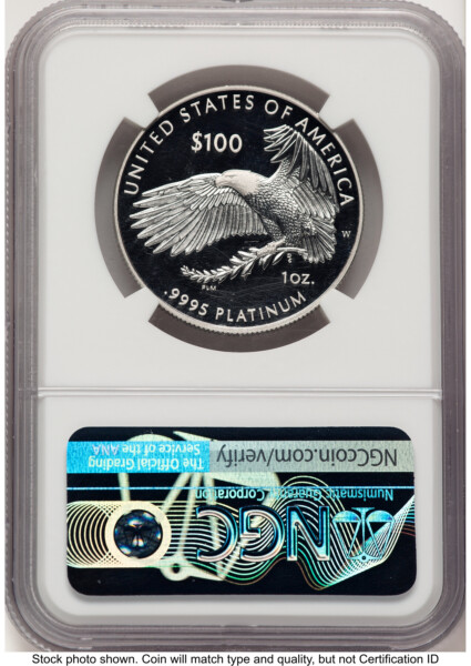 2021-W Proof Platinum Eagle 1 oz Ed Moy 70 NGC
