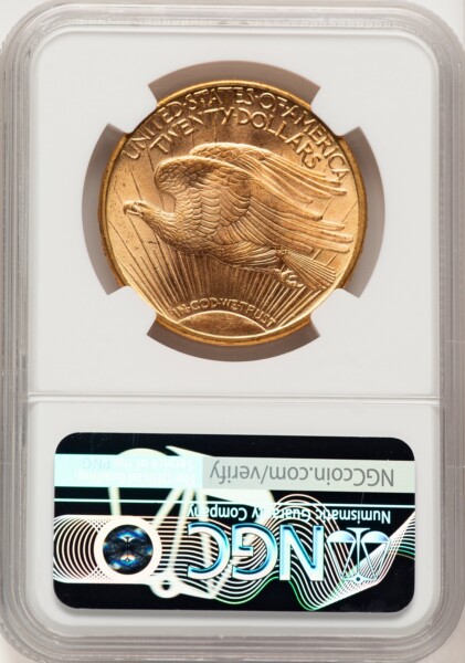 1913-D $20 66 NGC