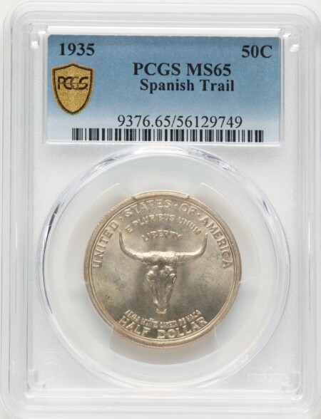 1935 50C Spanish Trail, MS PCGS Secure 65 PCGS