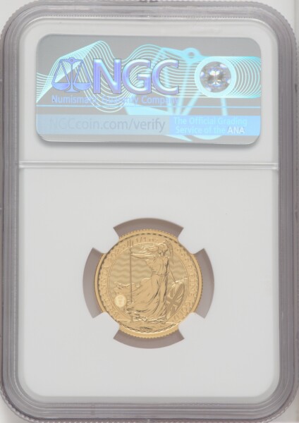 2023 G.B. G25 BRITANNIA-KC III OBVERSE 2ND COIN STRUCK 70 NGC