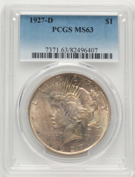 1927-D S$1 63 PCGS