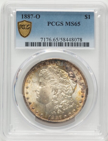 1887-O S$1 PCGS Secure 65 PCGS