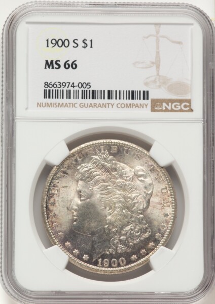 1900-S S$1 66 NGC