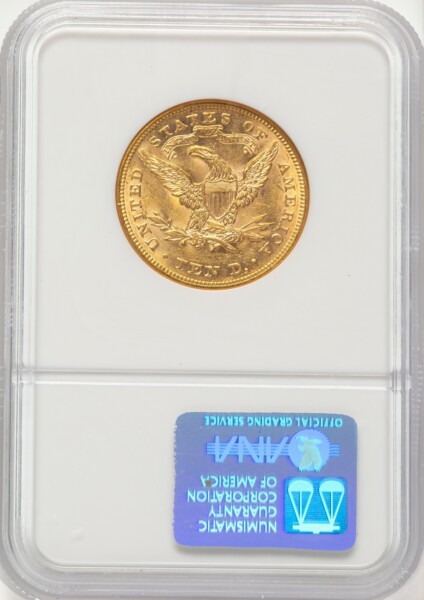 1874 $10 58 NGC