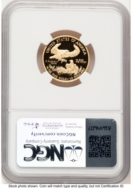 2020-W Proof Gold Eagle 1/4 oz Ed Moy 70 NGC