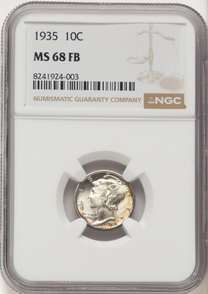 1935 10C, FB 68 NGC