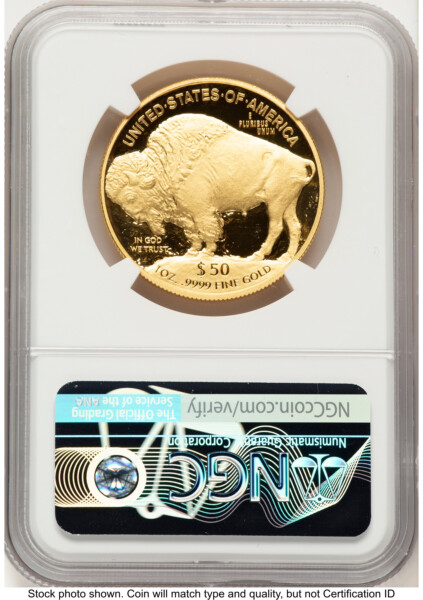 2018-W Proof Gold Buffalo 1 oz FDI 1ST 70 NGC