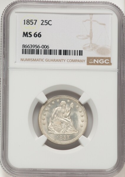 1857 25C 66 NGC