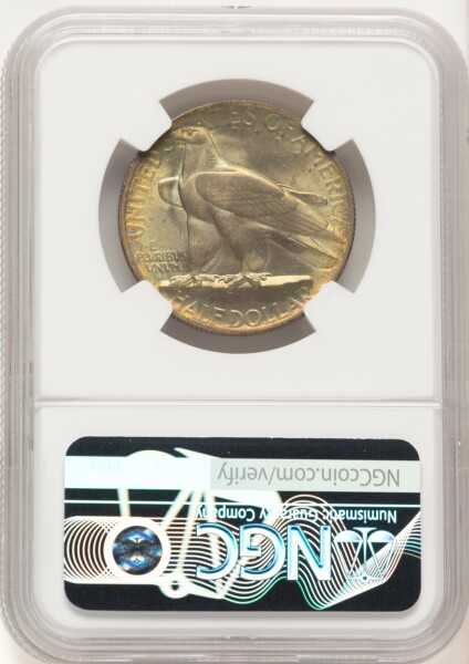 1935 50C Connecticut, MS 66 NGC