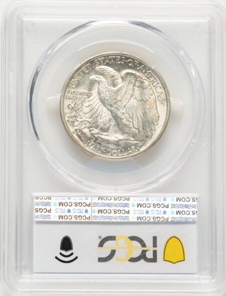 1936-D 50C, MS 66 PCGS