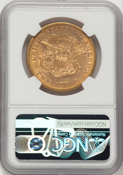 1864-S $20 53 NGC