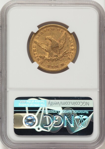 1852 $10 53 NGC