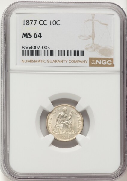 1877-CC 10C 64 NGC