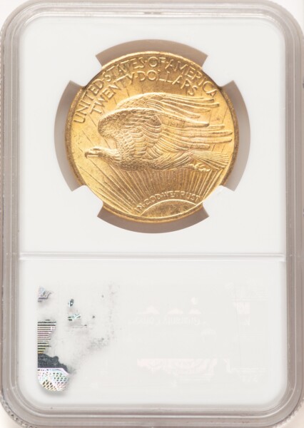 1924 $20 Saint CAC 63 NGC