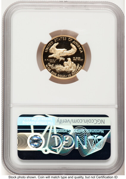 2019-W Proof Gold Eagle 1/4 oz Ed Moy 70 NGC