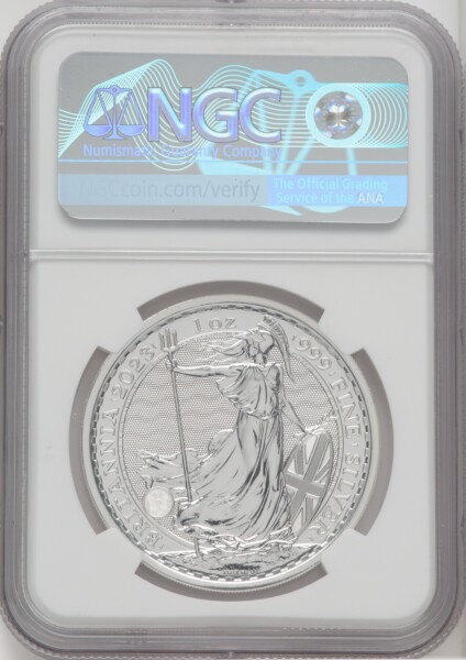 2023 G.B. S2 BRITANNIA 2 COIN KING AND QUEEN SET #7 69 NGC