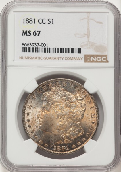 1881-CC S$1 67 NGC