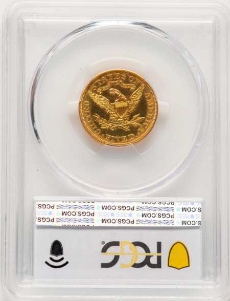 1907 $5, CA PCGS Secure 65 PCGS