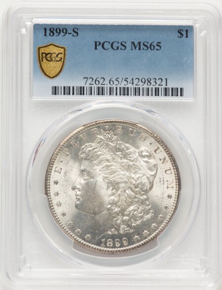 1899-S S$1 PCGS Secure 65 PCGS