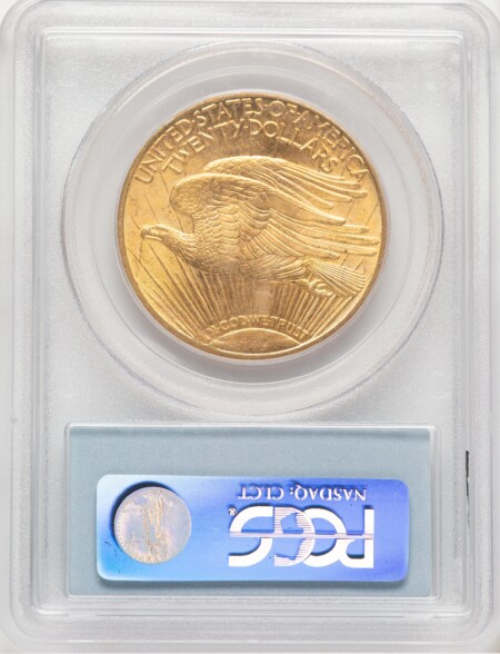 1914-S $20 CAC 64 PCGS