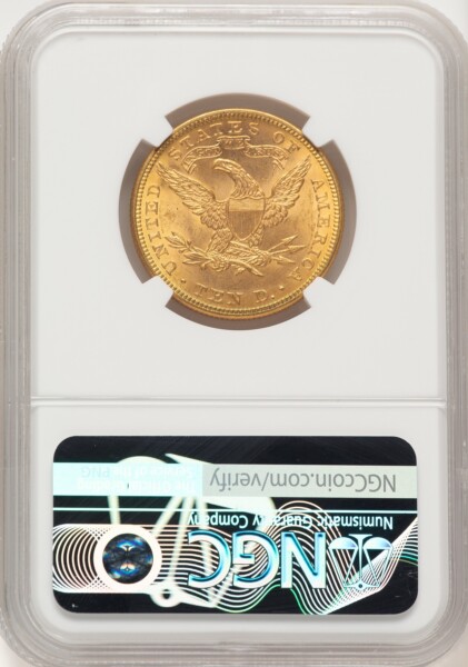 1881 $10 65 NGC