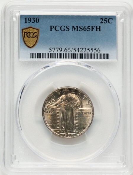 1930 25C, FH PCGS Secure 65 PCGS