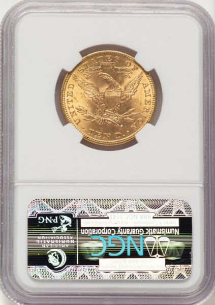 1901 $10 65 NGC