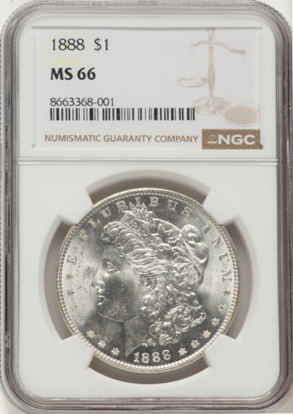 1888 S$1 66 NGC