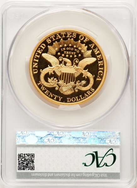 1897 $20, DC CACG Secure 65 CACG