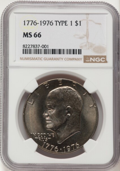 1976 $1 T1 66 NGC